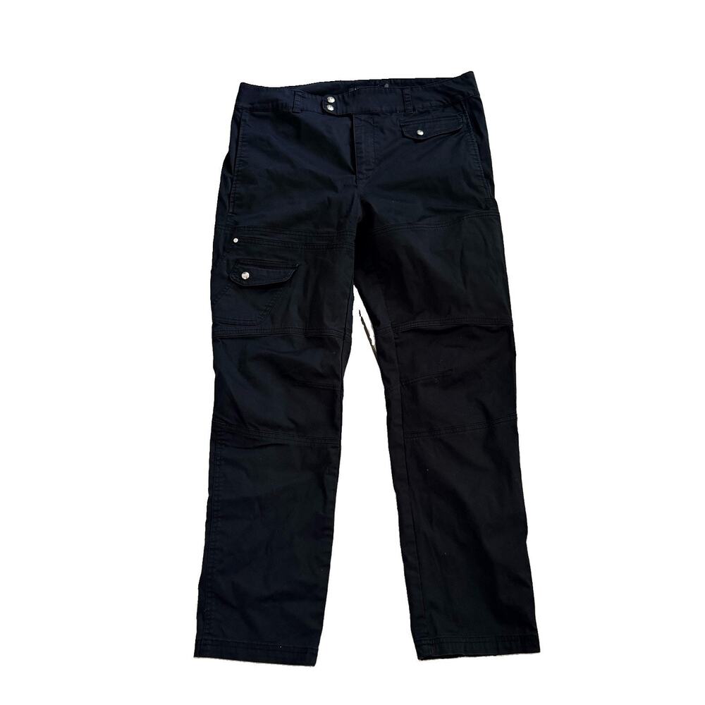Ralph Lauren Black Label Womens Cargo Pants Size 12 Cotton Stretch Capsule